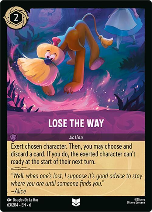 Lose the Way 63/204 card from Azurite Sea