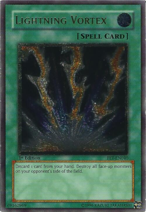 Lightning Vortex (UTR) FET-EN040 card from Flaming Eternity