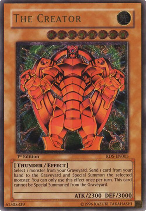 The Creator (UTR) RDS-EN005 card from Rise of Destiny