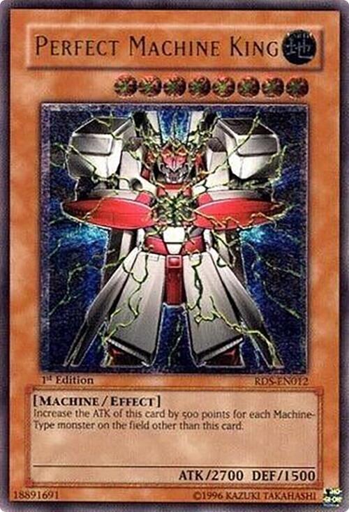 Perfect Machine King (UTR) RDS-EN012 card from Rise of Destiny