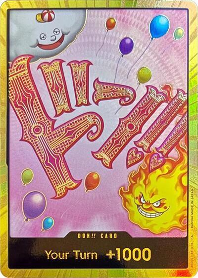 DON!! Card (Big Mom) (Gold) card from Premium Booster -The Best-