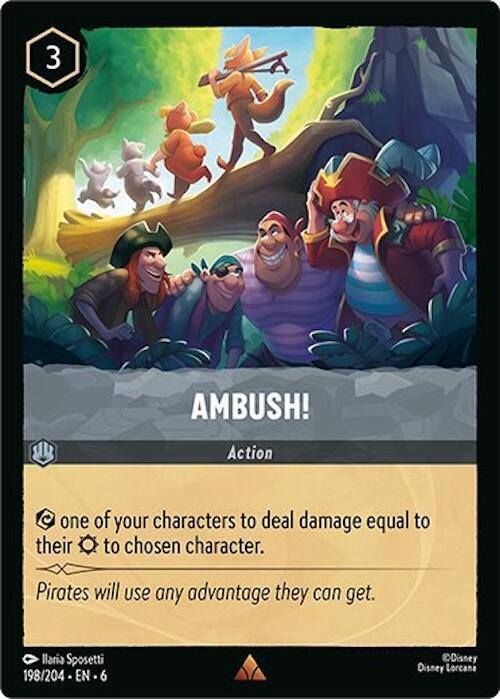 Ambush! 198/204 card from Azurite Sea