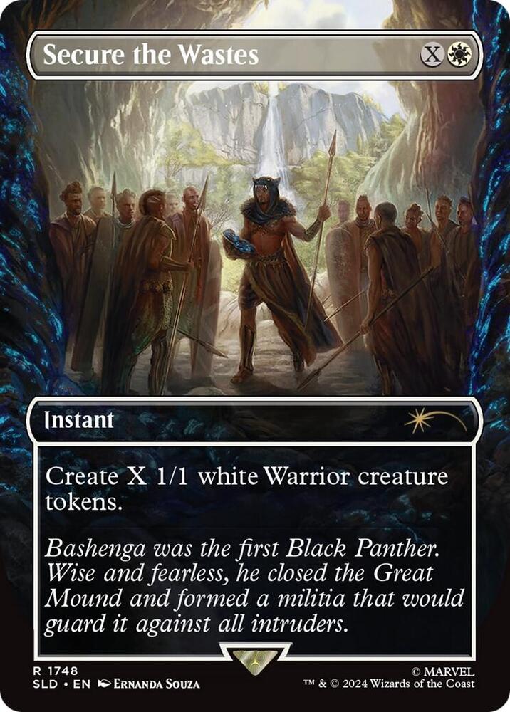 Secure the Wastes 1748 card from Secret Lair Drop Series