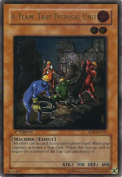 A-Team: Trap Disposal Unit (UTR) RDS-EN033 card from Rise of Destiny