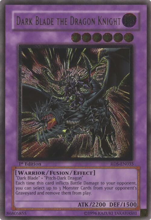 Dark Blade the Dragon Knight (UTR) RDS-EN035 card from Rise of Destiny