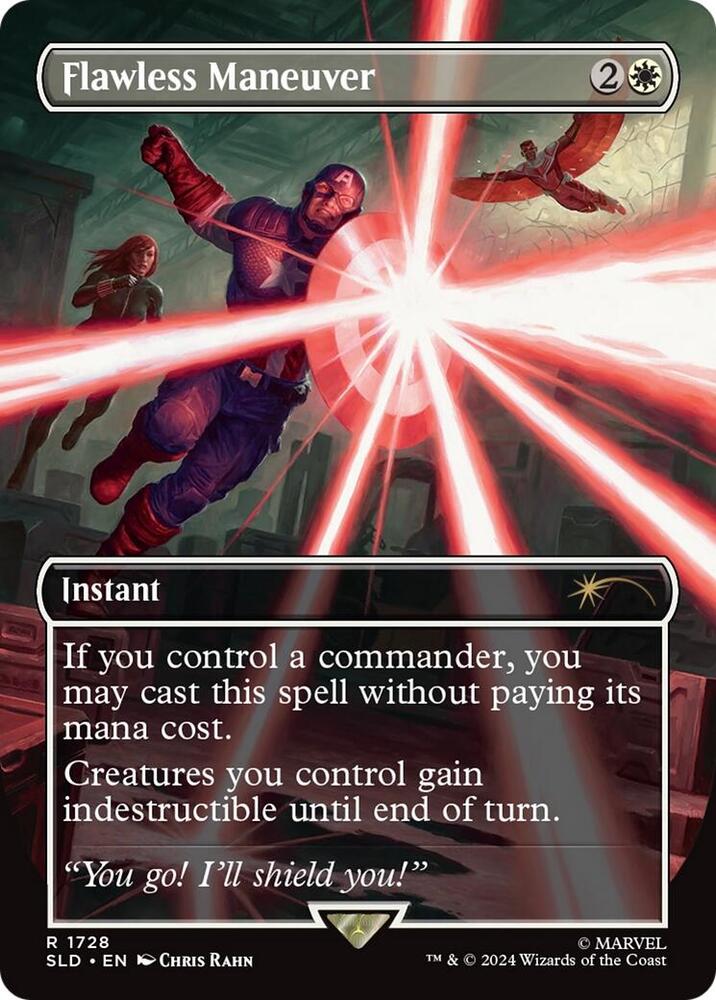 Flawless Maneuver 1728 card from Secret Lair Drop Series