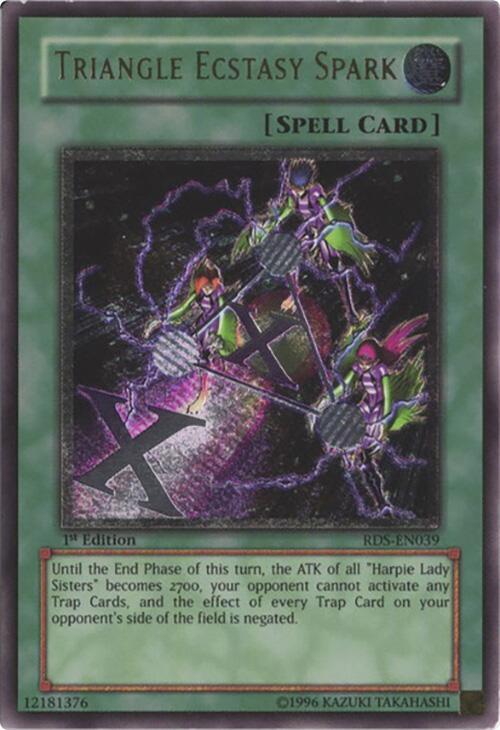 Triangle Ecstasy Spark (UTR) RDS-EN039 card from Rise of Destiny