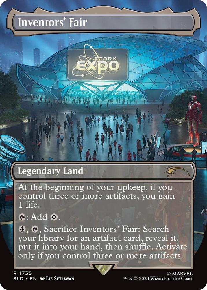Inventors' Fair (Rainbow Foil) 1735 card from Secret Lair Drop Series