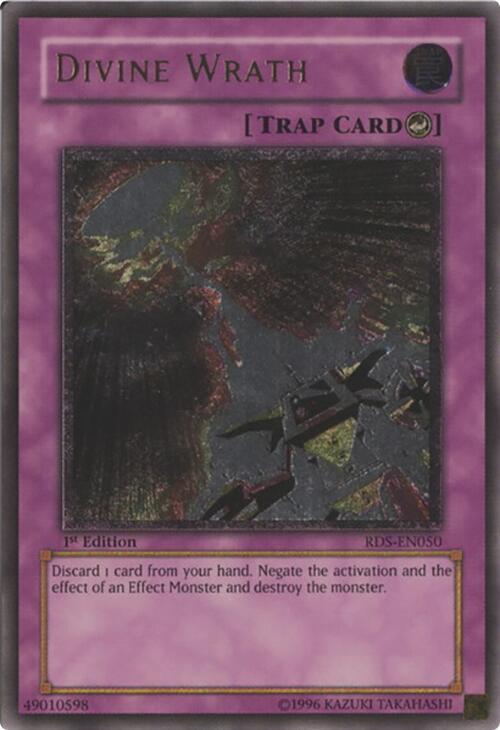 Divine Wrath (UTR) RDS-EN050 card from Rise of Destiny