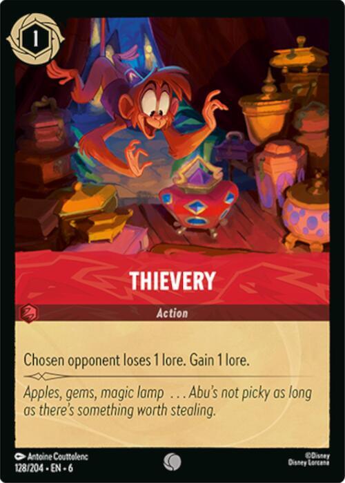Thievery 128/204 card from Azurite Sea