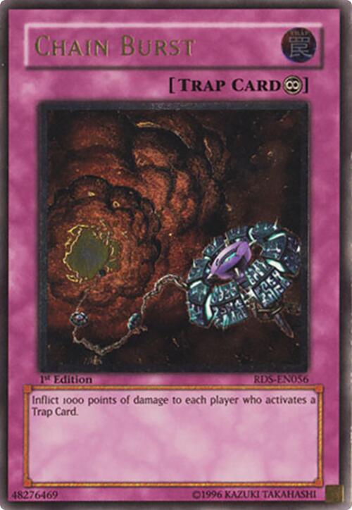 Chain Burst (UTR) RDS-EN056 card from Rise of Destiny