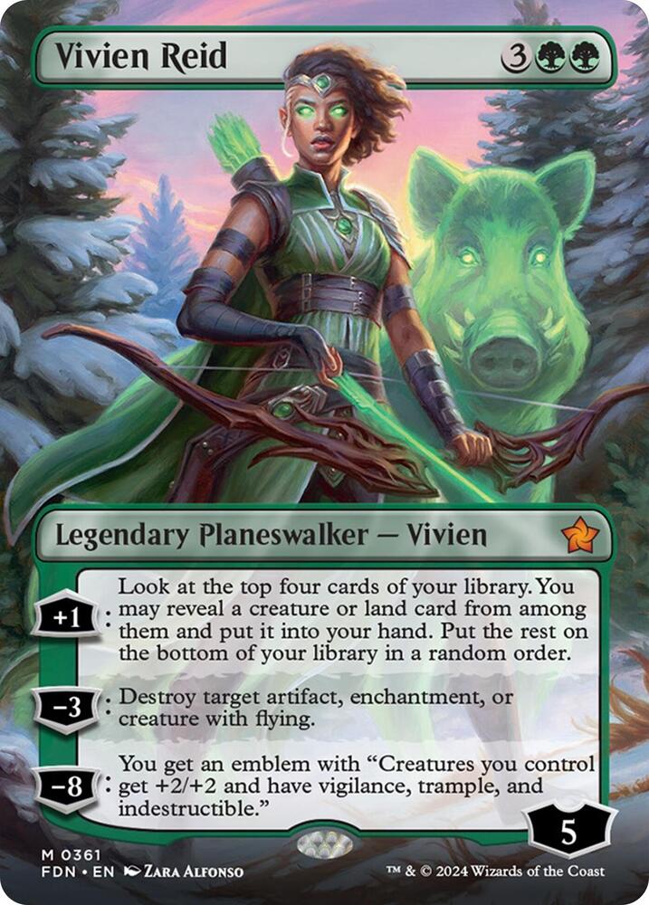 Vivien Reid (Borderless) 361 card from Foundations