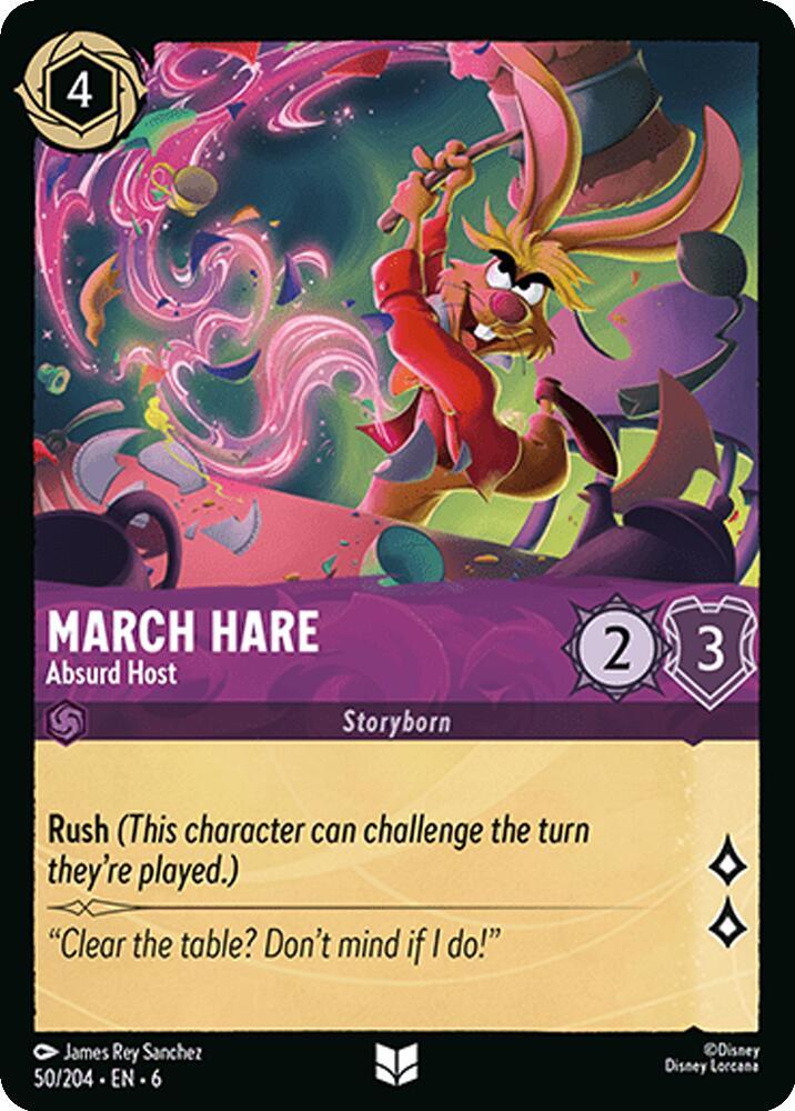 March Hare - Absurd Host 50/204 card from Azurite Sea