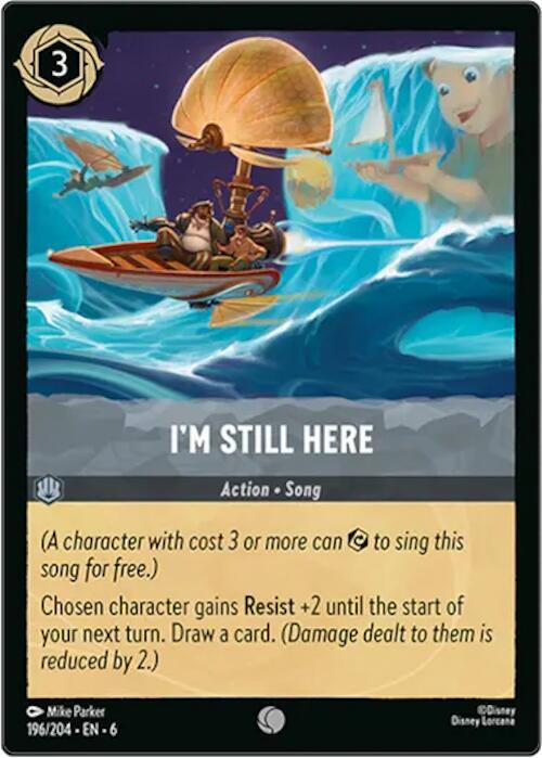 I'm Still Here 196/204 card from Azurite Sea