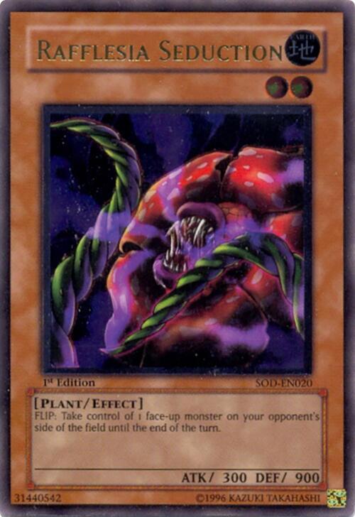Rafflesia Seduction (UTR) SOD-EN020 card from Soul of the Duelist