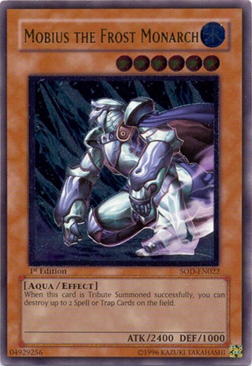 Mobius the Frost Monarch (UTR) SOD-EN022 card from Soul of the Duelist