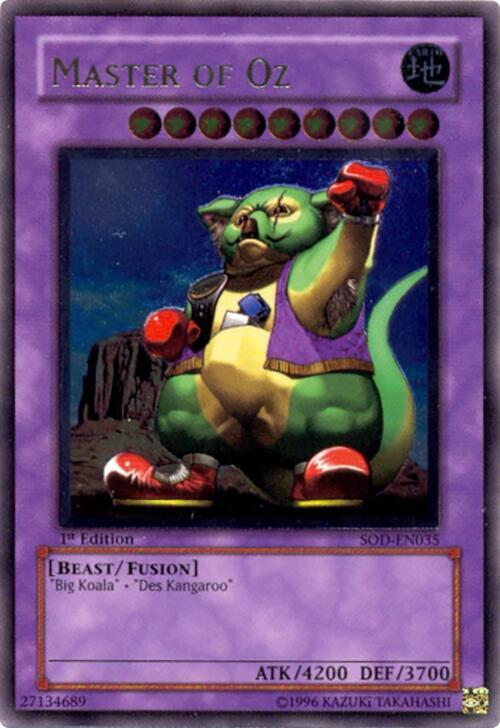 Master of OZ (UTR) SOD-EN035 card from Soul of the Duelist