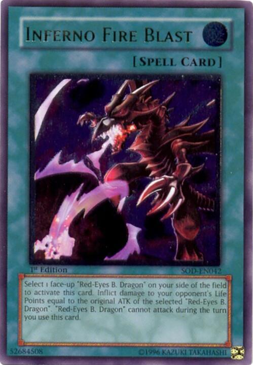 Inferno Fire Blast (UTR) SOD-EN042 card from Soul of the Duelist