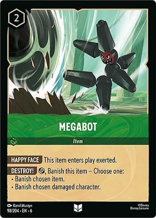 Megabot 98/204 card from Azurite Sea