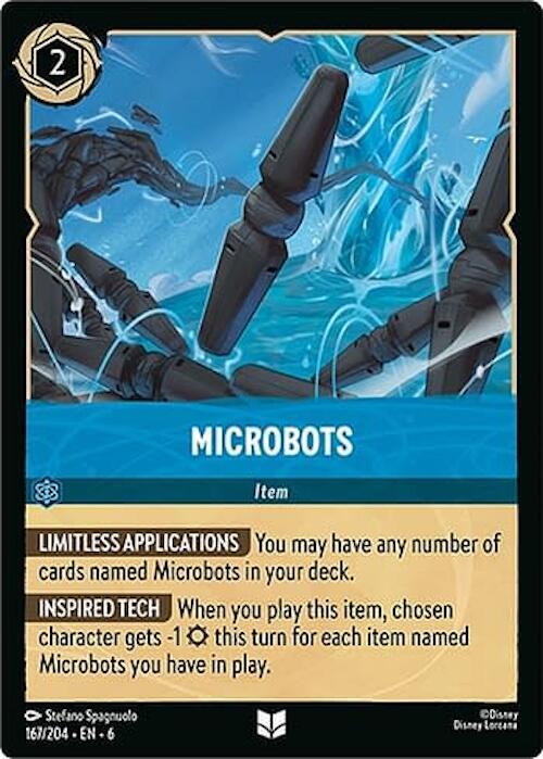 Microbots 167/204 card from Azurite Sea