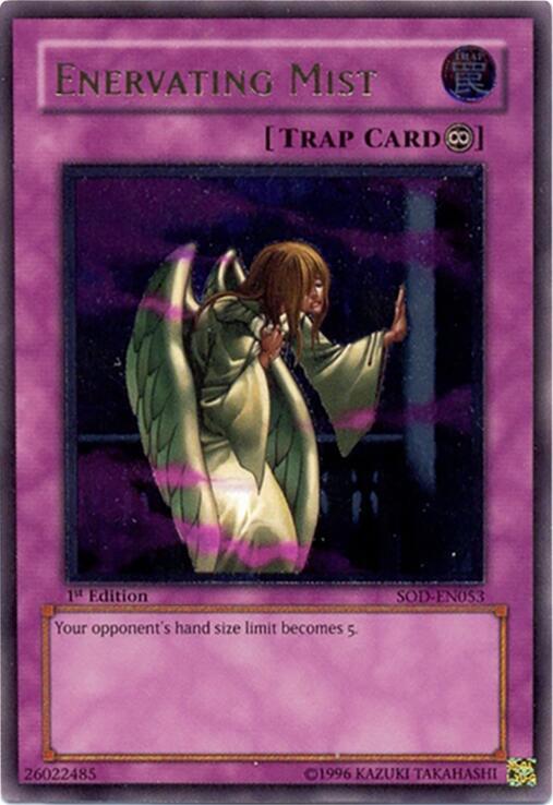Enervating Mist (UTR) SOD-EN053 card from Soul of the Duelist