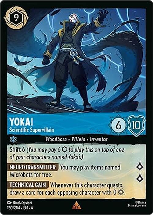 Yokai - Scientific Supervillain 160/204 card from Azurite Sea
