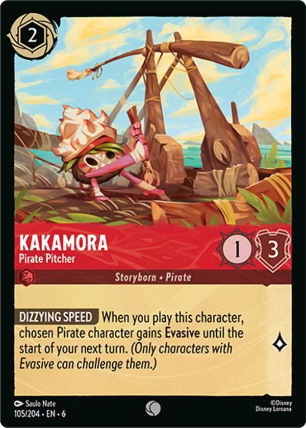 Kakamora - Pirate Pitcher 105/204 card from Azurite Sea