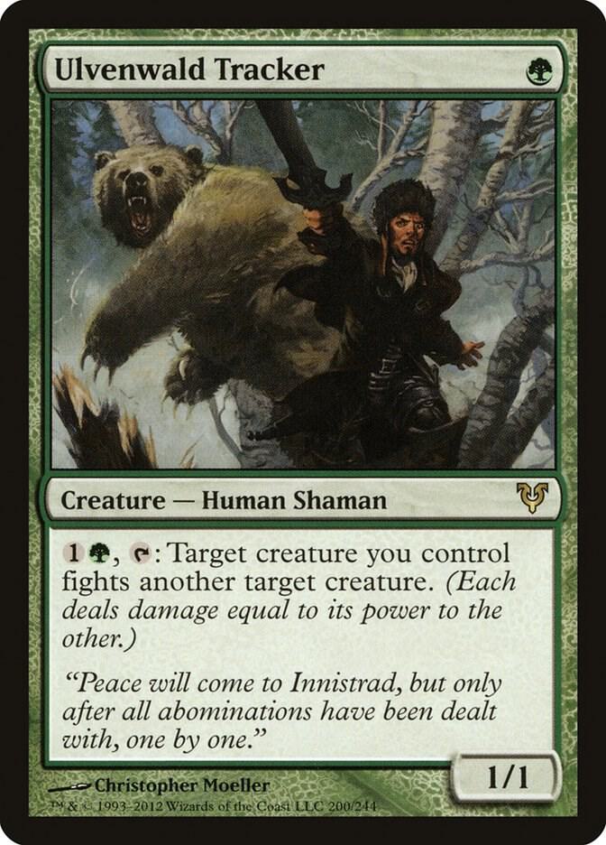 Ulvenwald Tracker 200 card from Avacyn Restored