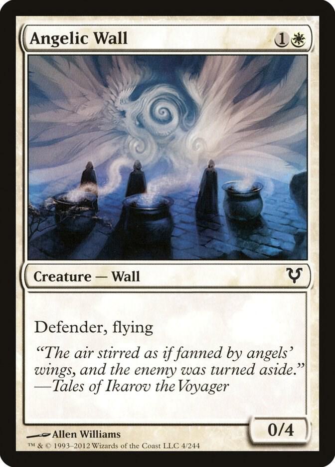 Angelic Wall 4 card from Avacyn Restored
