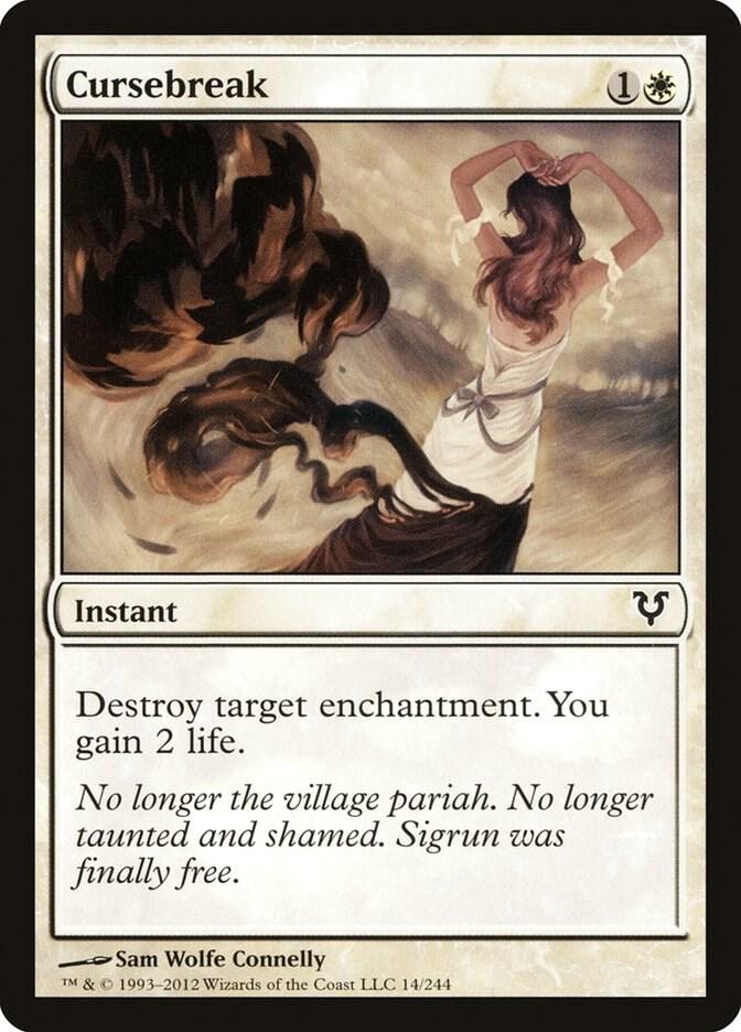 Cursebreak 14 card from Avacyn Restored
