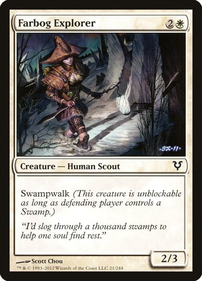 Farbog Explorer 21 card from Avacyn Restored