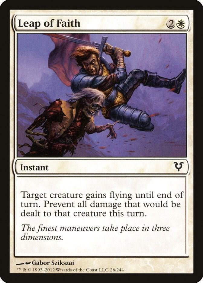 Leap of Faith 26 card from Avacyn Restored