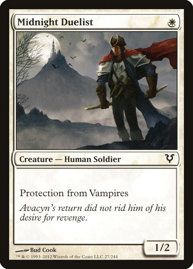 Midnight Duelist 27 card from Avacyn Restored