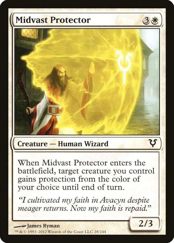 Midvast Protector 28 card from Avacyn Restored