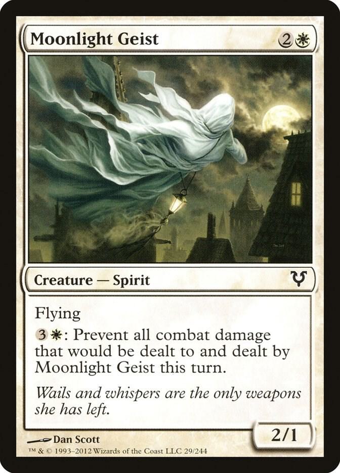 Moonlight Geist 29 card from Avacyn Restored