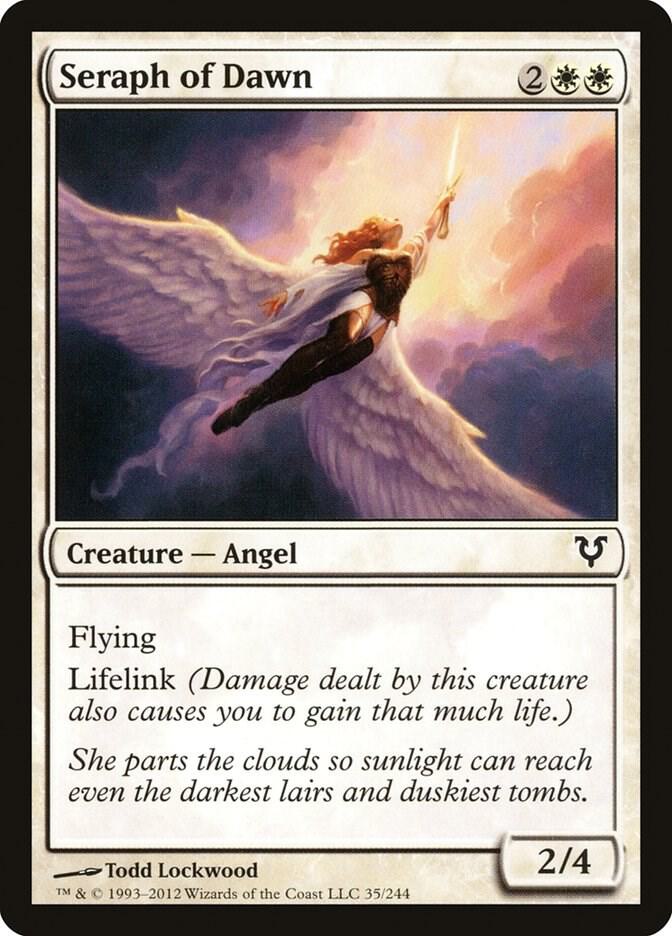 Seraph of Dawn 35 card from Avacyn Restored