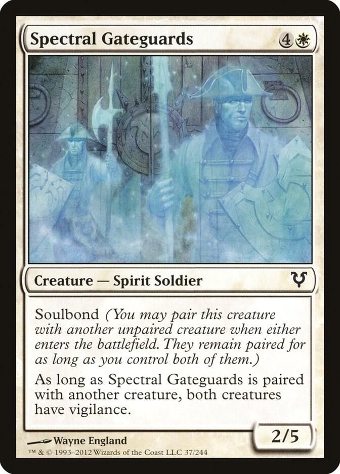 Spectral Gateguards 37 card from Avacyn Restored