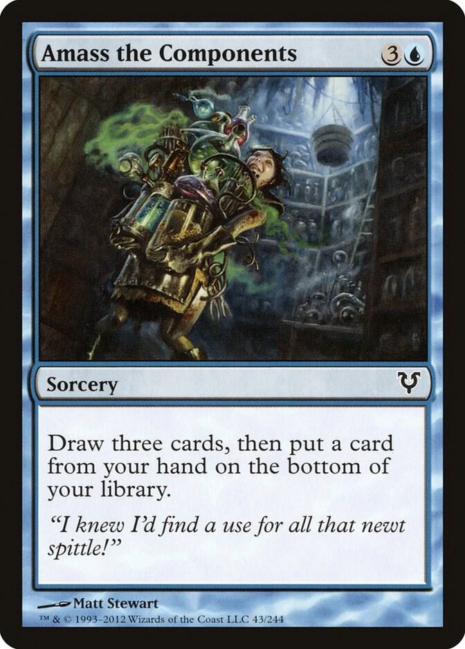 Amass the Components 43 card from Avacyn Restored