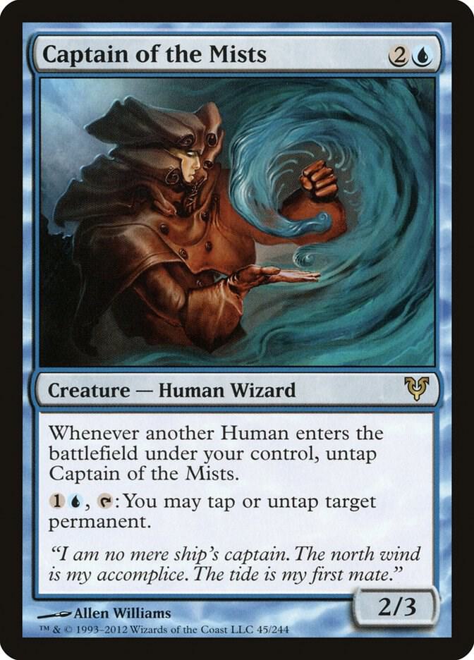 Captain of the Mists 45 card from Avacyn Restored