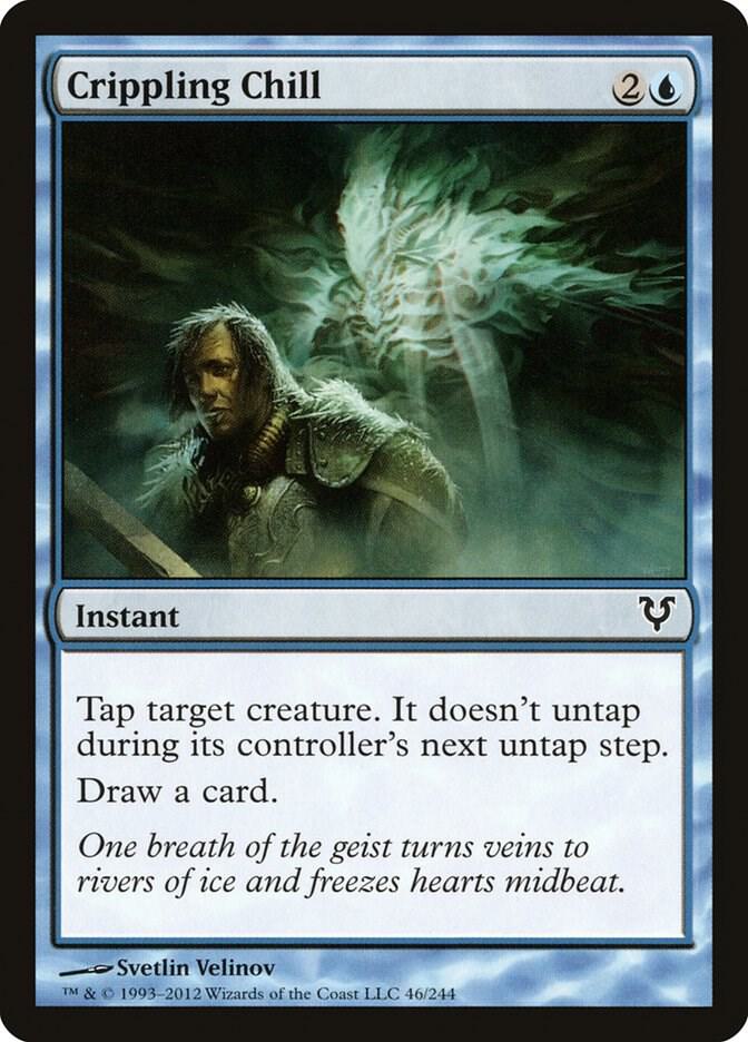 Crippling Chill 46 card from Avacyn Restored