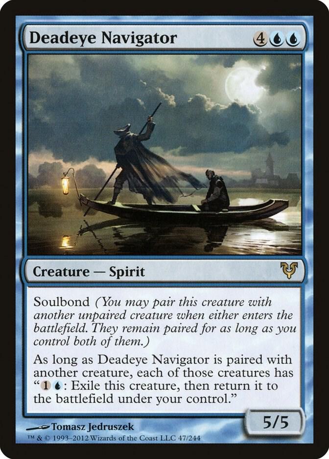 Deadeye Navigator 47 card from Avacyn Restored