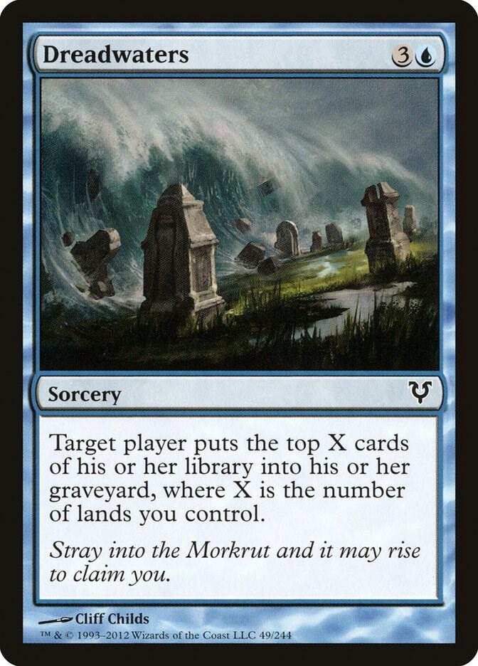 Dreadwaters 49 card from Avacyn Restored