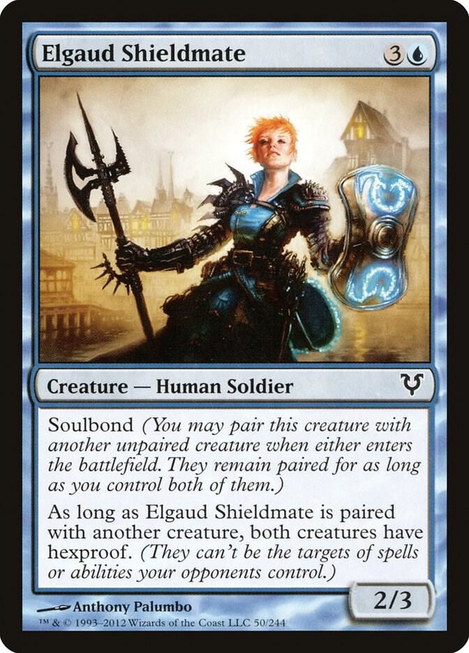 Elgaud Shieldmate 50 card from Avacyn Restored