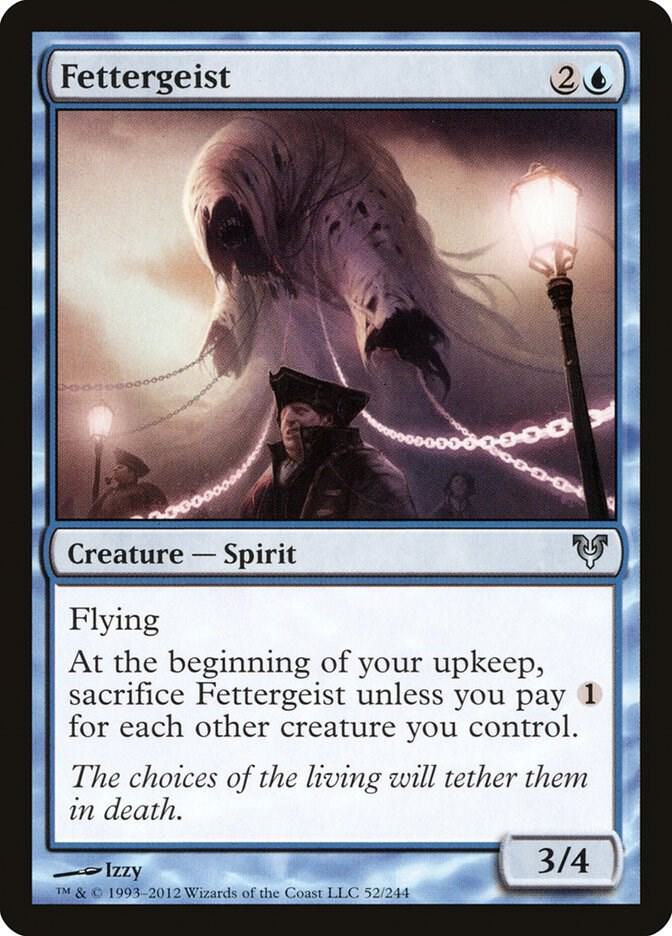 Fettergeist 52 card from Avacyn Restored
