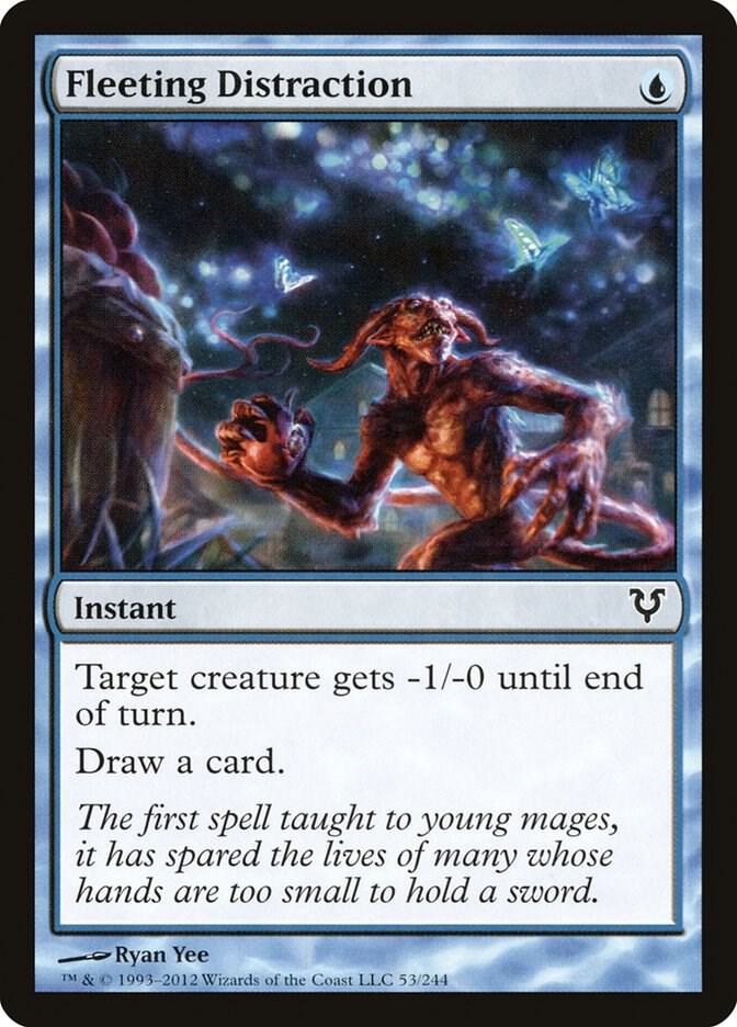 Fleeting Distraction 53 card from Avacyn Restored