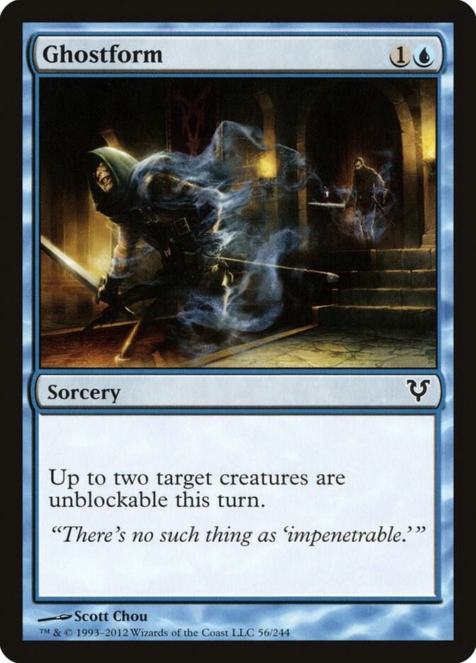 Ghostform 56 card from Avacyn Restored