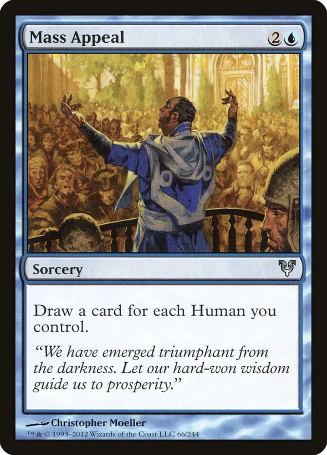 Mass Appeal 66 card from Avacyn Restored