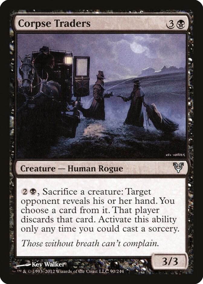 Corpse Traders 90 card from Avacyn Restored
