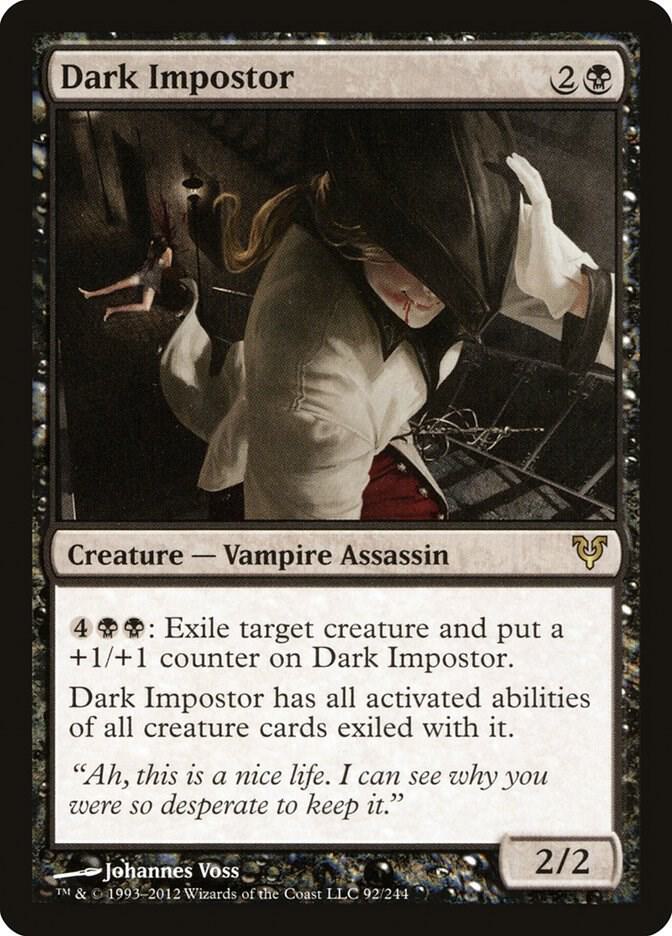 Dark Impostor 92 card from Avacyn Restored