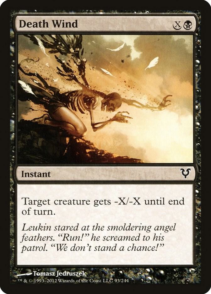 Death Wind 93 card from Avacyn Restored